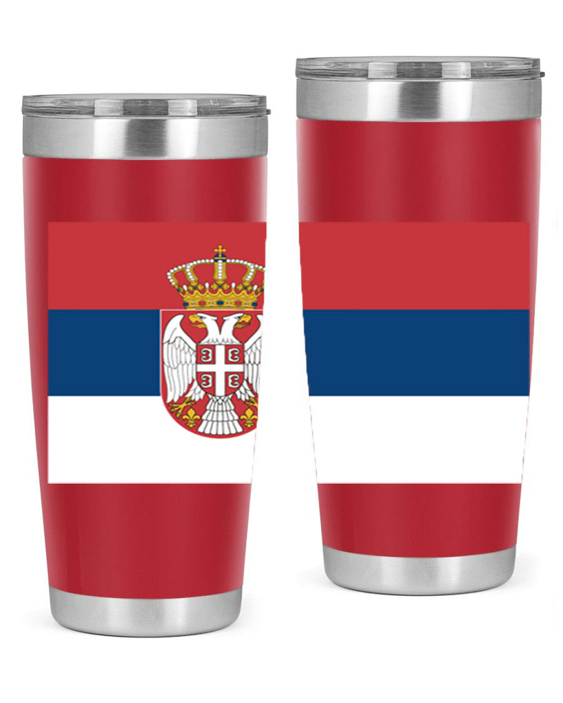 Serbia 44#- world flags- Tumbler