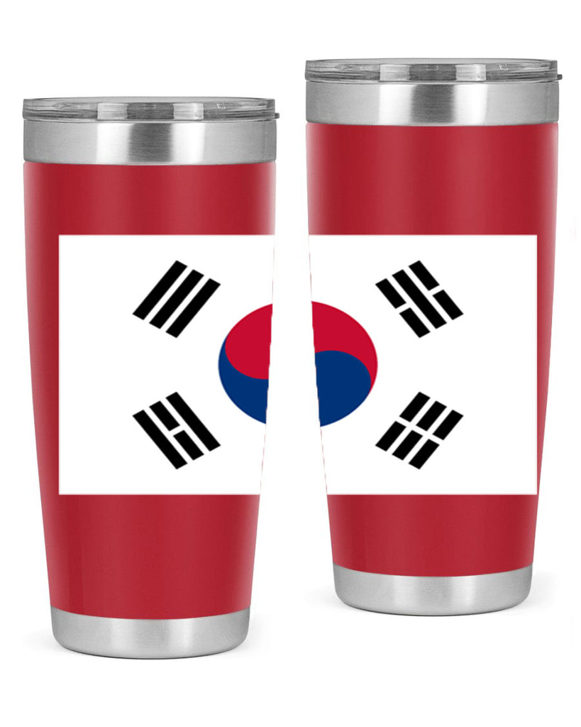 South Korea 35#- world flags- Tumbler