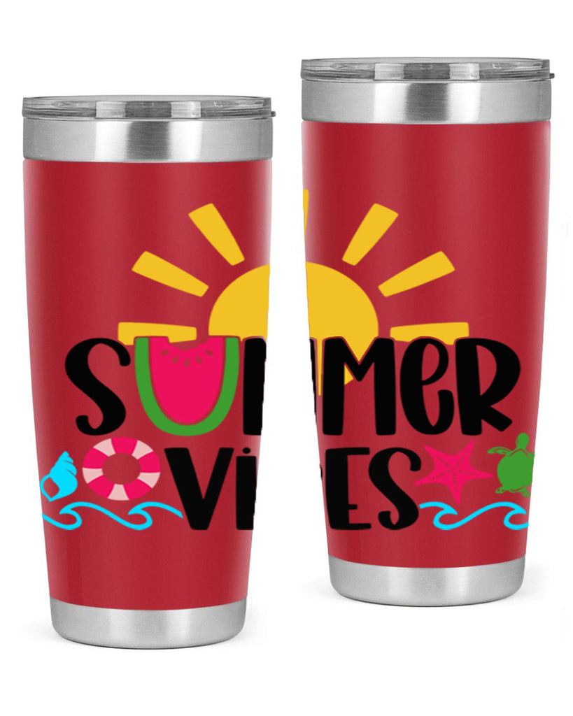 Summer Vibes Style 19#- summer- Tumbler