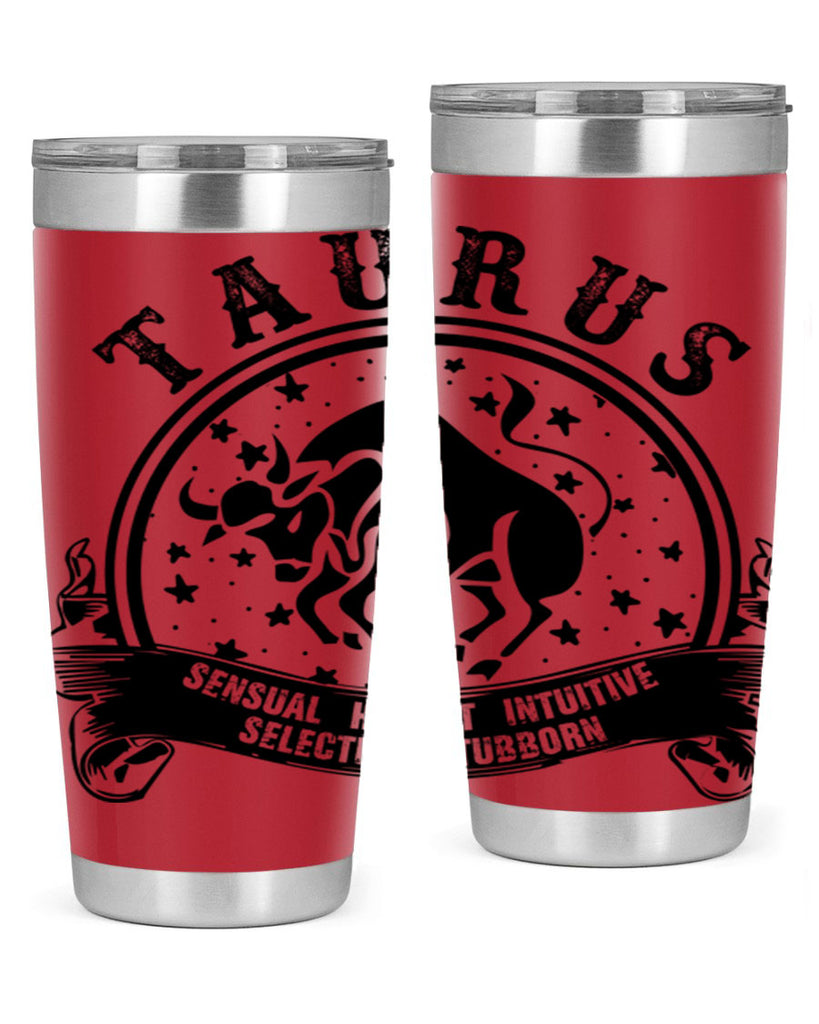 Taurus 5#- zodiac- Tumbler