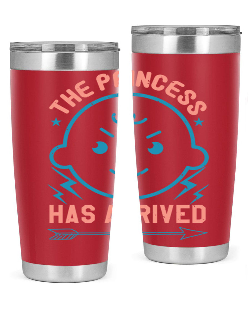 The princess has arrived Style 10#- baby shower- tumbler
