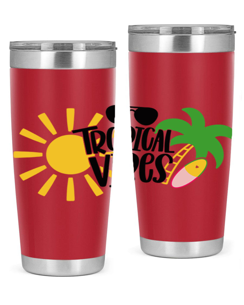Tropical Vibes Style 9#- summer- Tumbler