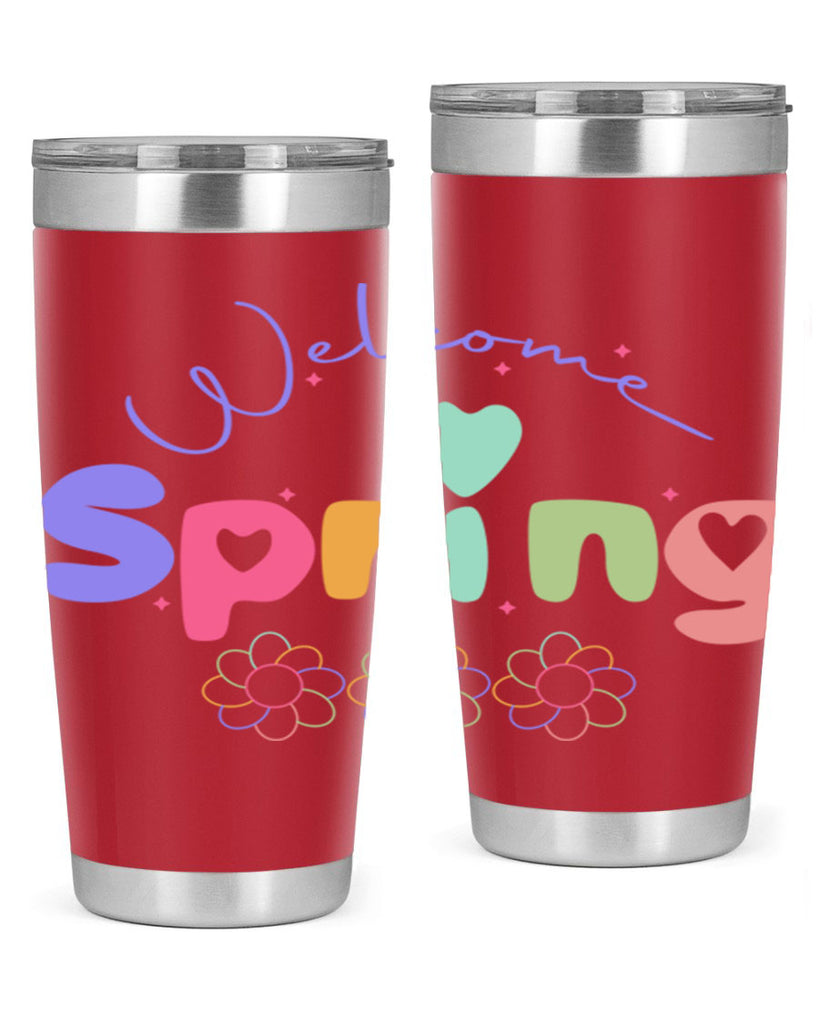 Welcome Spring583#- spring- Tumbler
