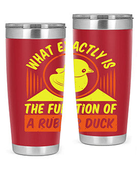 What exactly is the function of a rubber duck Style 10#- duck- Tumbler