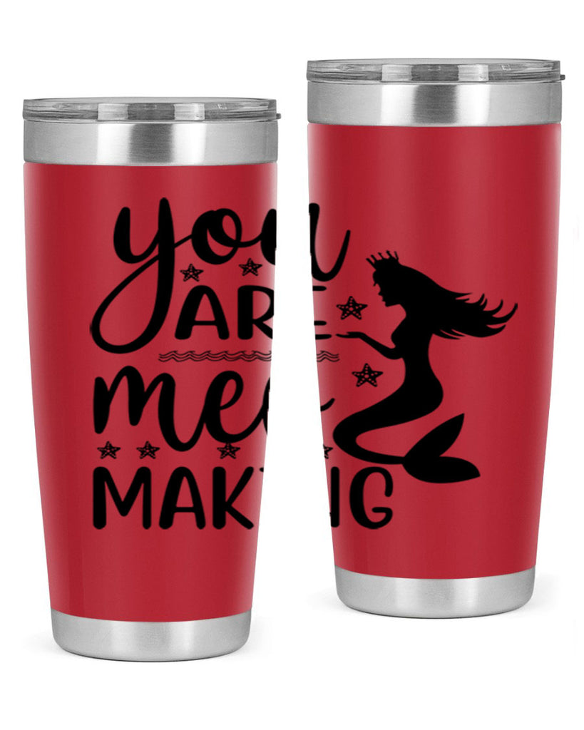 You are mer making 684#- mermaid- Tumbler