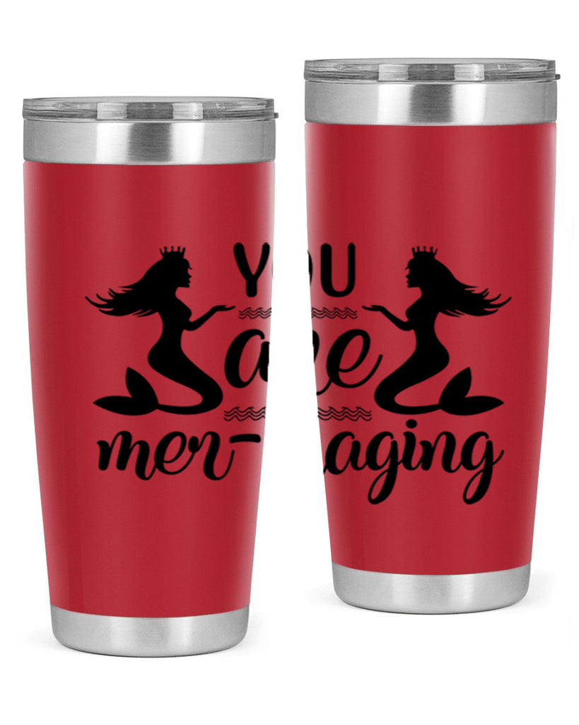 You are mermaging design 686#- mermaid- Tumbler