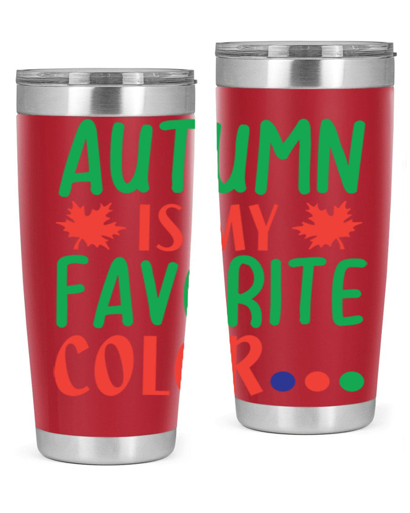 autumn is my favorite color 18#- fall- Tumbler