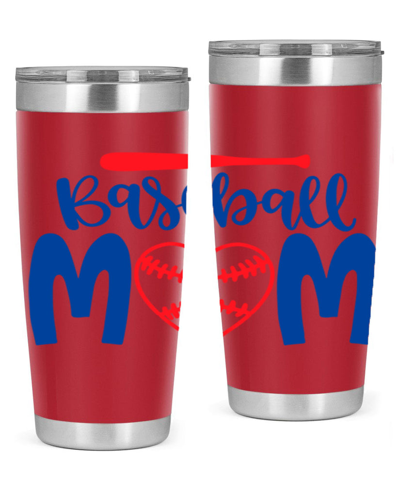 baseball mom 2077#- baseball- Tumbler
