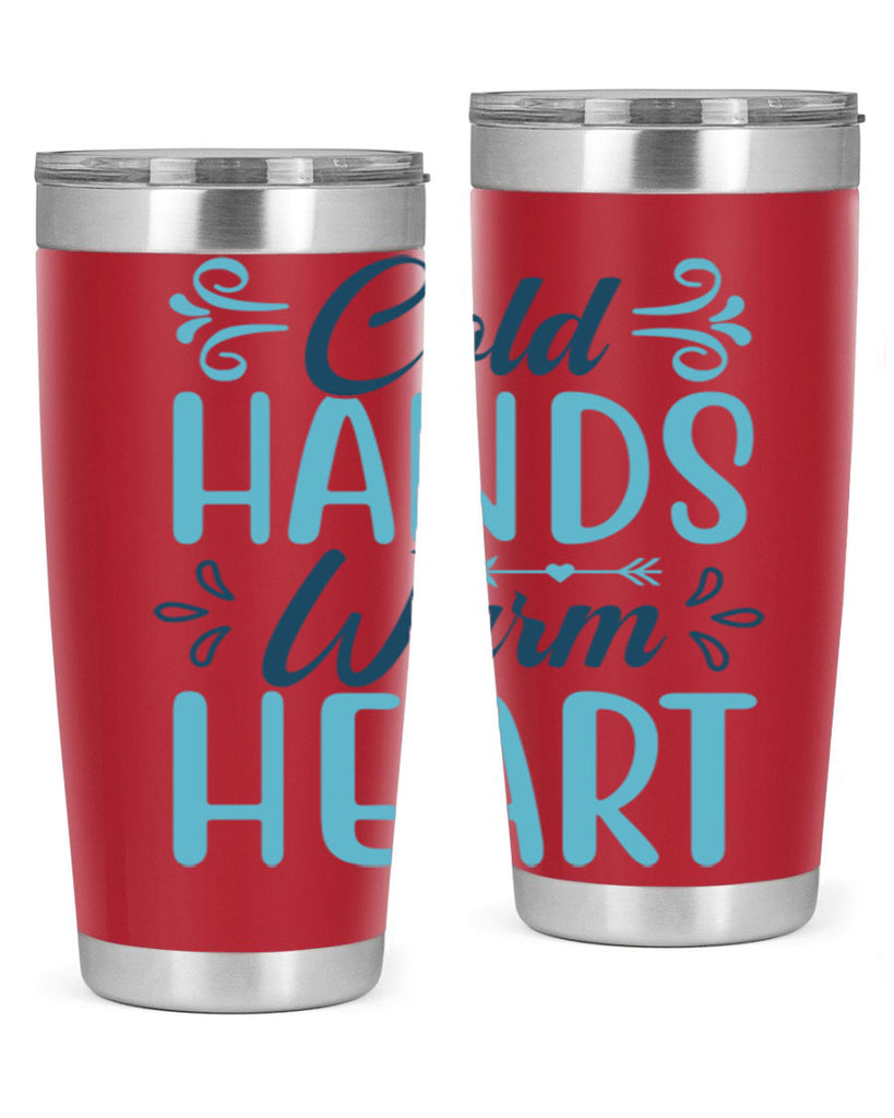 cold hands warm heart 50#- winter- Tumbler