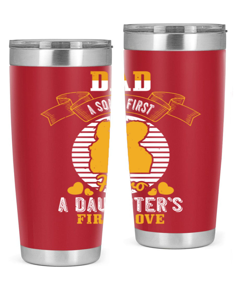 dad a son’s first hero 245#- fathers day- Tumbler
