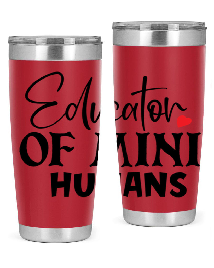 educator of mini humans Style 180#- teacher- tumbler