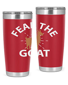 fear the goat Style 4#- goat- Tumbler