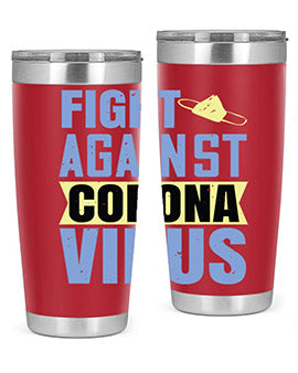 fight against corona virus Style 42#- corona virus- Tumbler