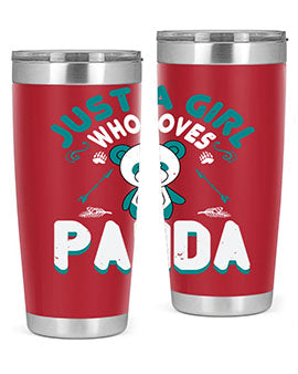 just a girl who loves panda 21#- Bears- Tumbler
