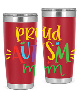 proud autism mom Style 35#- autism- Tumbler