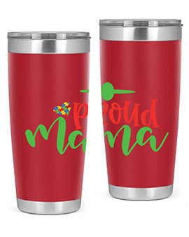 proud mama Style 38#- autism- Tumbler