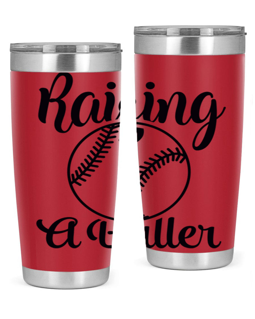 raising a baller 2277#- softball- Tumbler