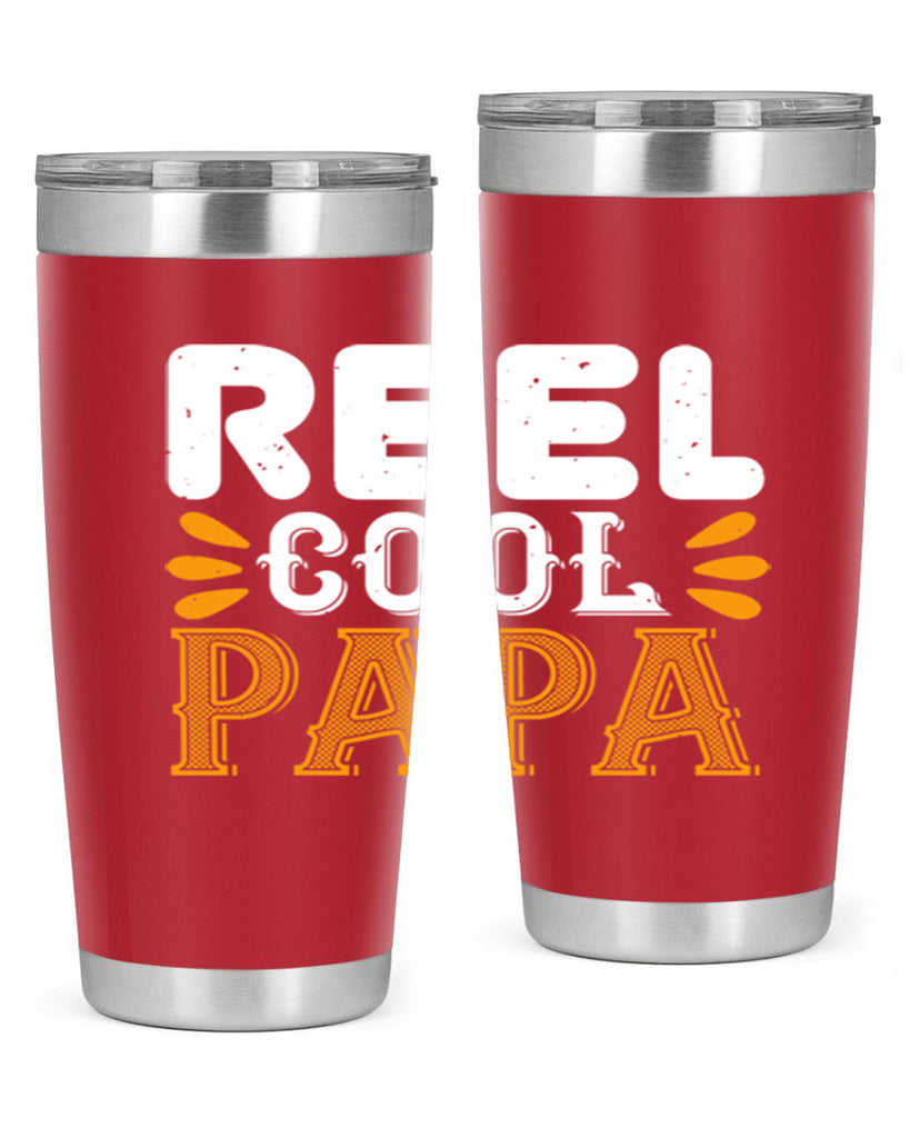 reel cool papa 12#- grandpa - papa- Tumbler