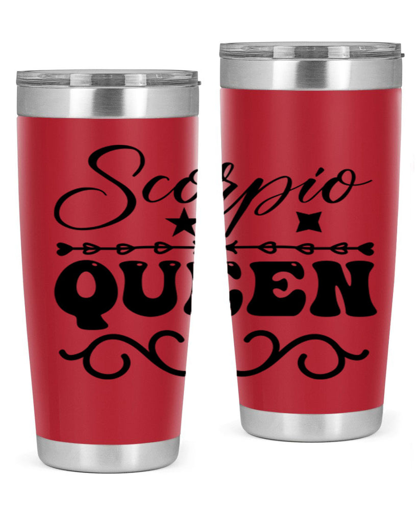 scorpio queen 447#- zodiac- Tumbler