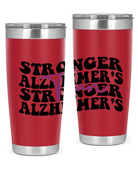 stronger than alzheimers 214#- alzheimers- Tumbler
