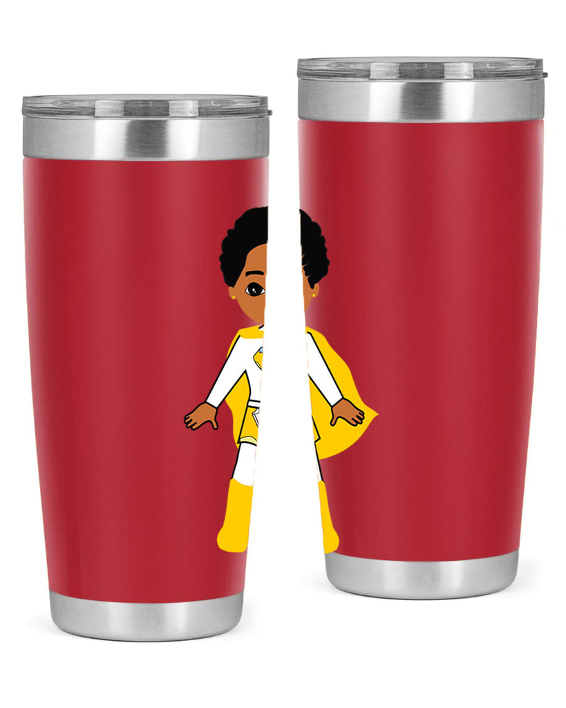 super kid 10#- black men - boys- tumbler