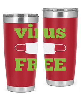 virus free Style 20#- corona virus- Tumbler