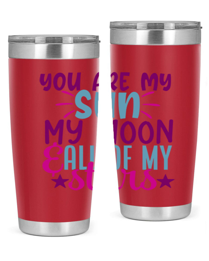 you are my sun my moon all of my stars 5#- family- Tumbler