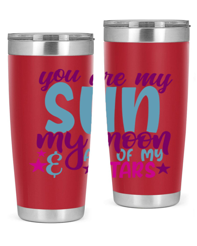 you are my sun my moon all of my stars 6#- family- Tumbler
