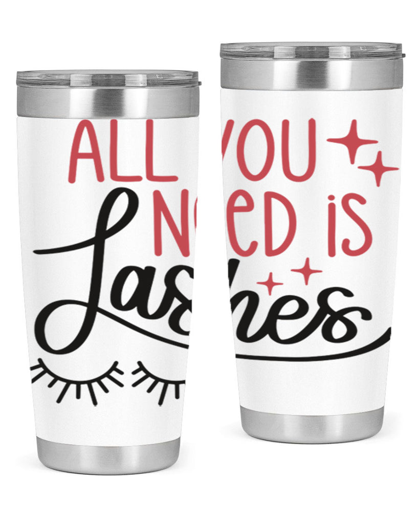 All You Need Is Lashes Style 146#- make up- Tumbler