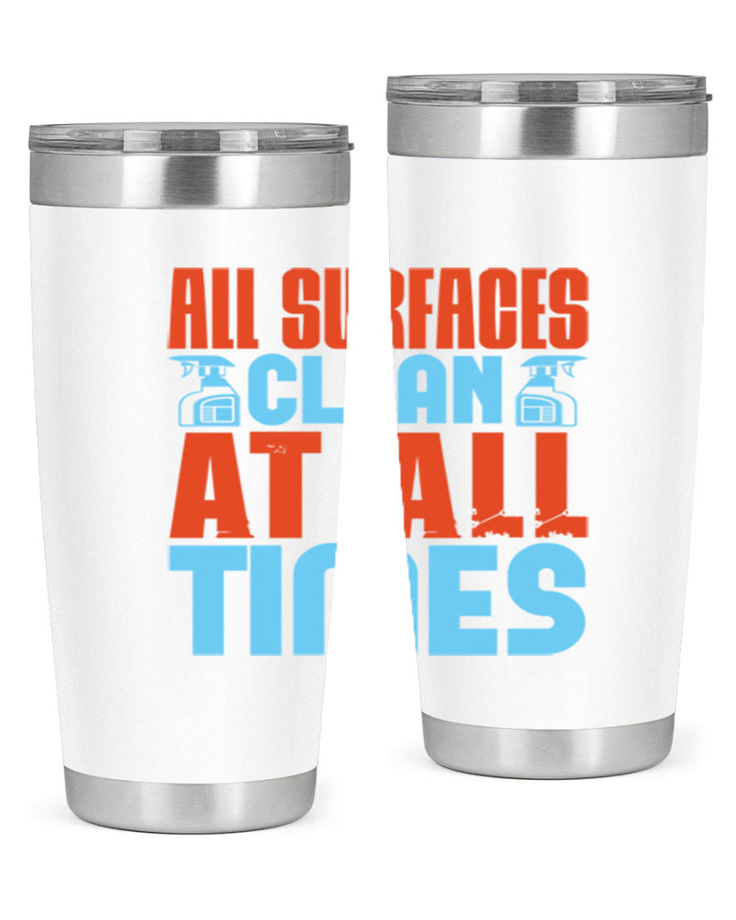 All surfaces clean at all times Style 2#- cleaner- tumbler