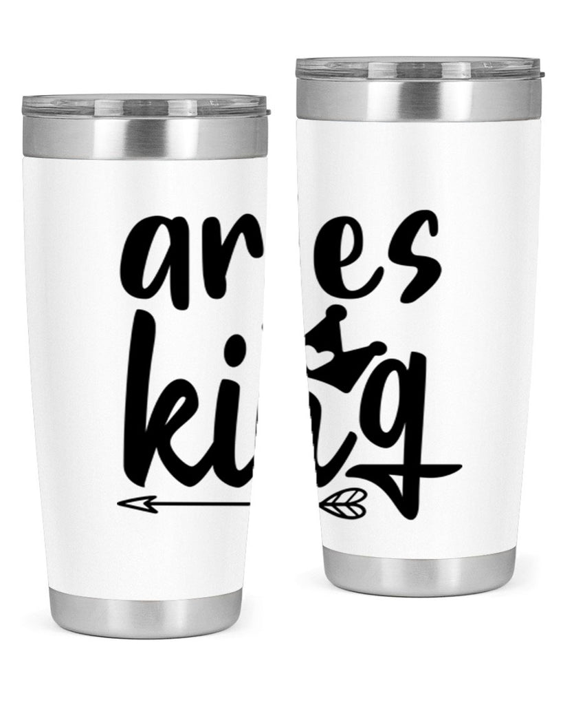 Aries king 108#- zodiac- Tumbler