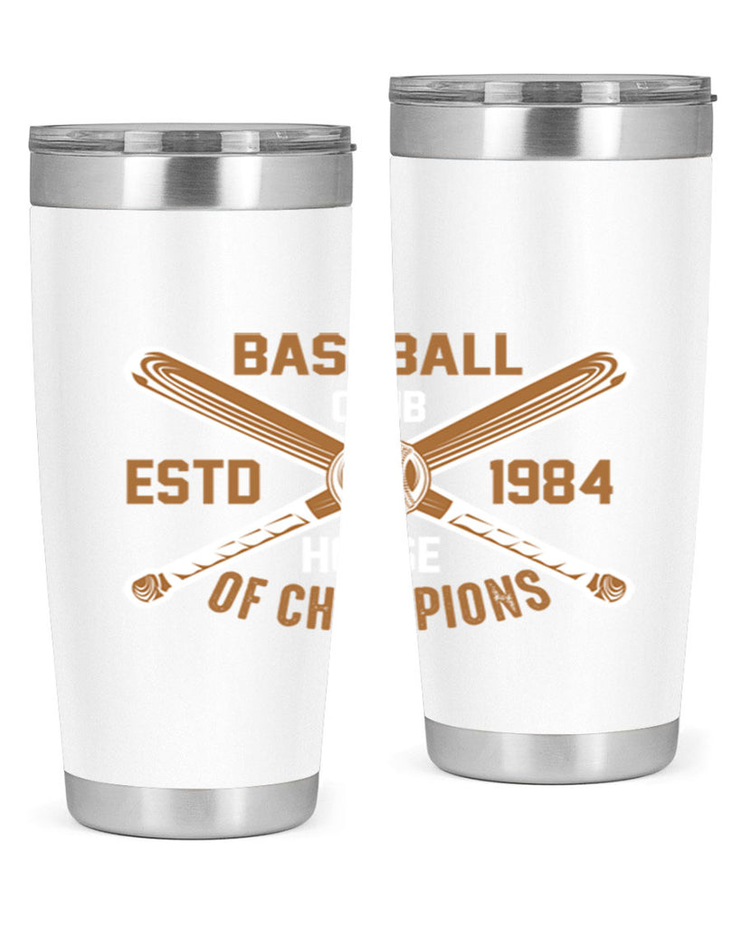 Baseball 1443#- baseball- Tumbler