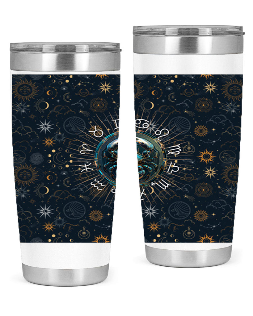 Cancer Straight 146#- zodiac- Tumbler