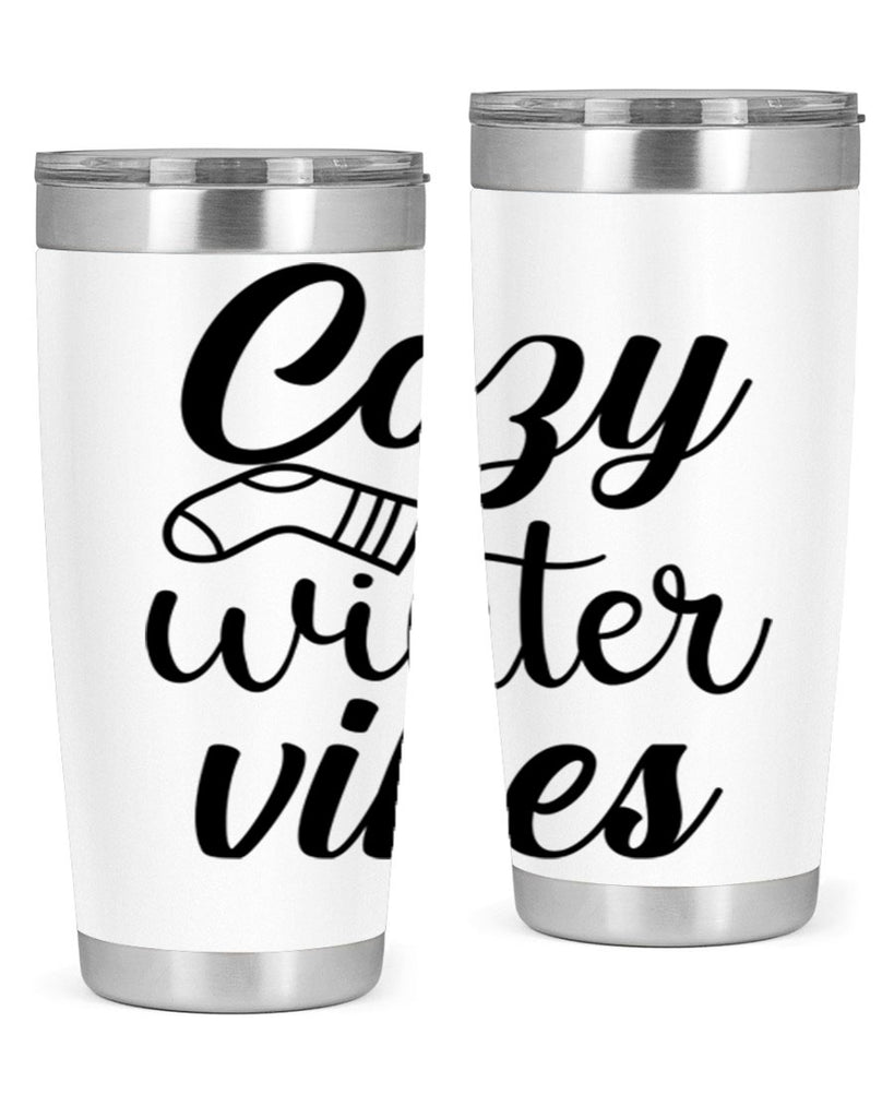 Cozy Winter Vibes 82#- winter- Tumbler