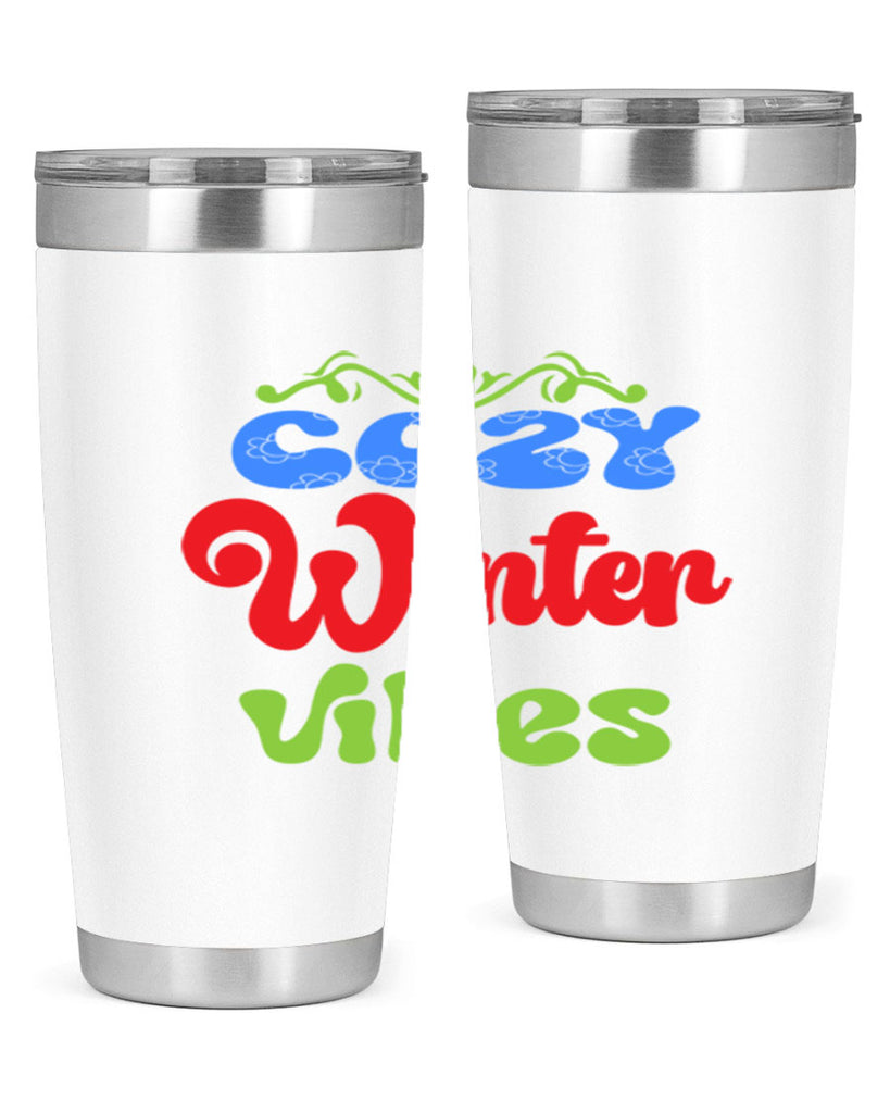 Cozy winter vibes 75#- winter- Tumbler