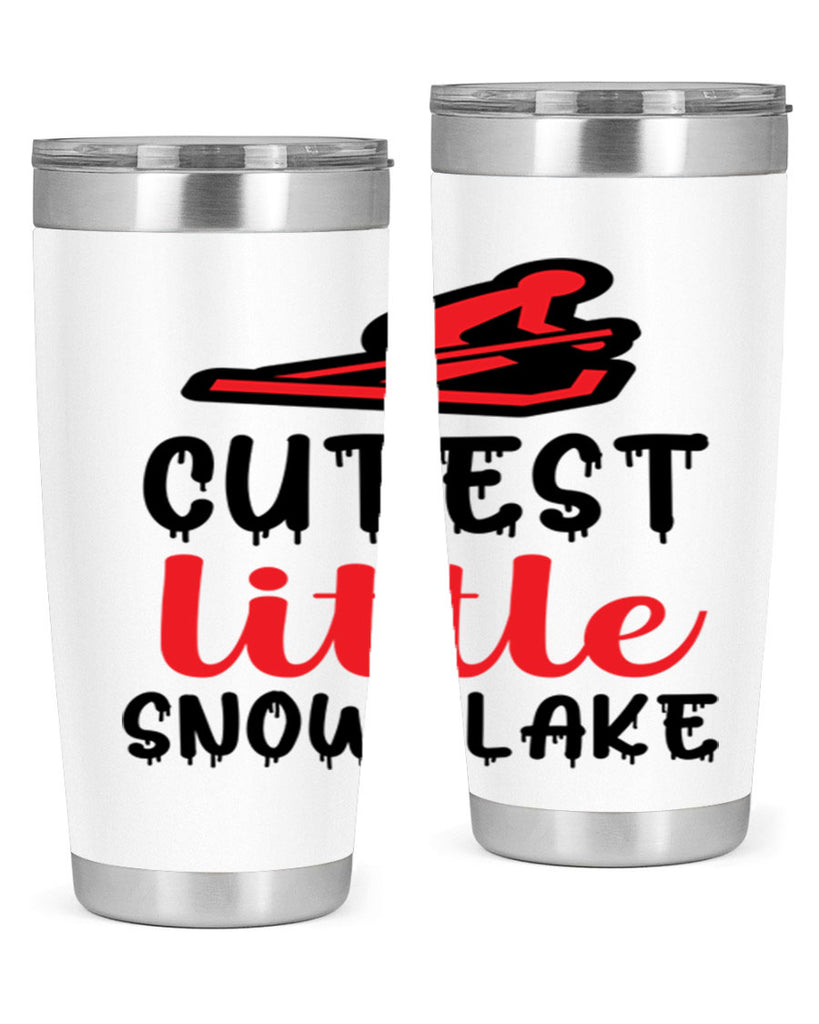 Cutest little snowflake 87#- winter- Tumbler