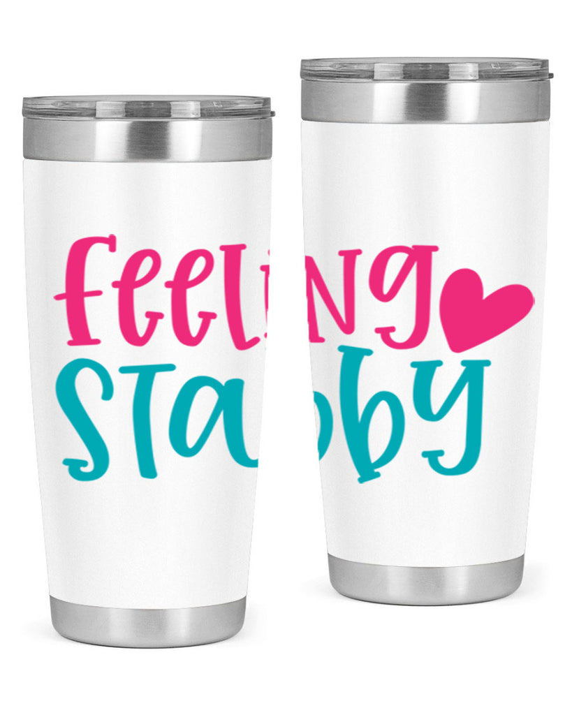 Feeling Stabby Nurse Style 386#- nurse- tumbler