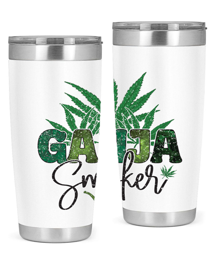 Ganja Smoker Sublimation 89#- marijuana- Tumbler