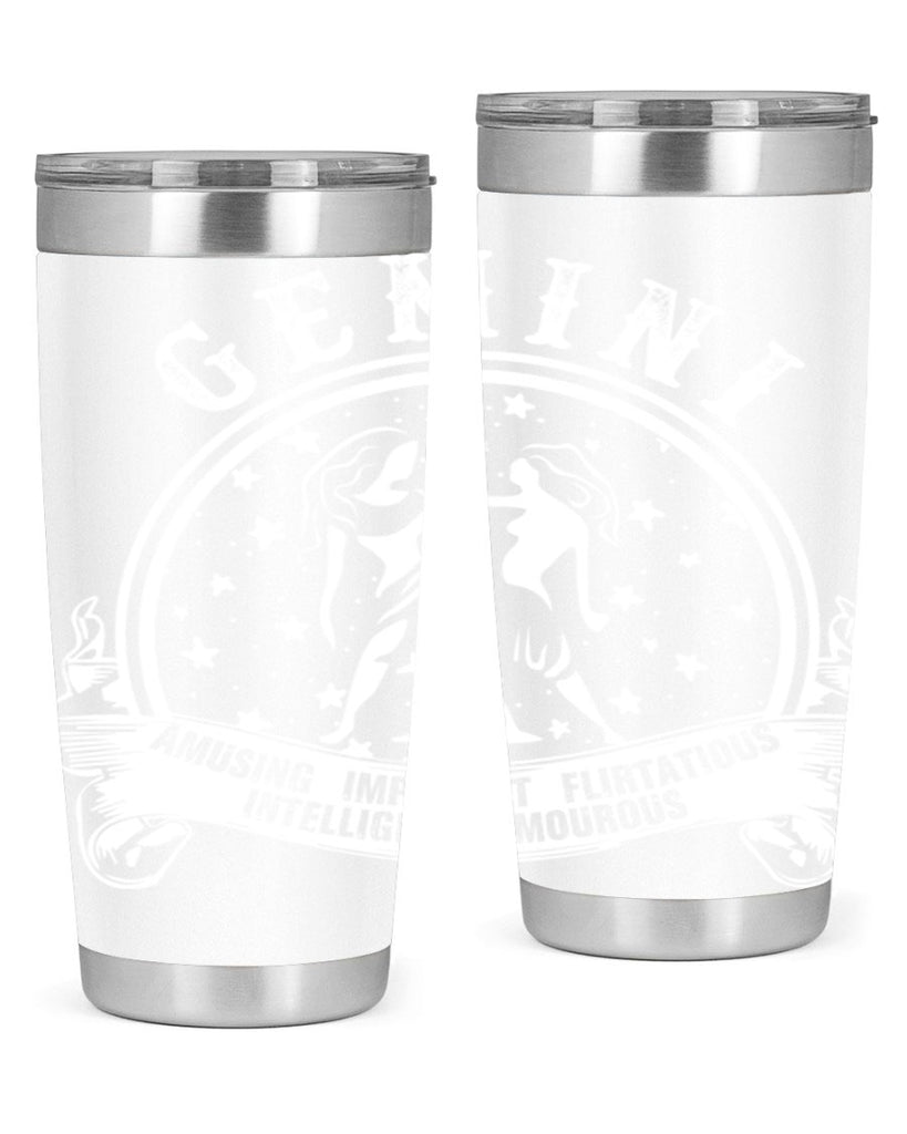 Gemini 10#- zodiac- Tumbler