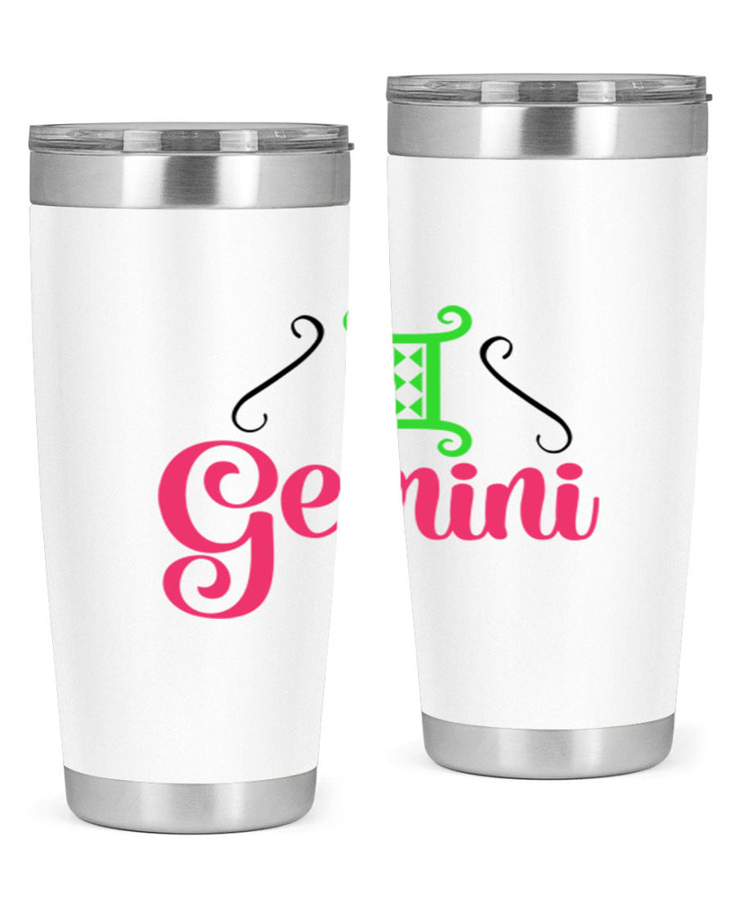 Gemini 224#- zodiac- Tumbler