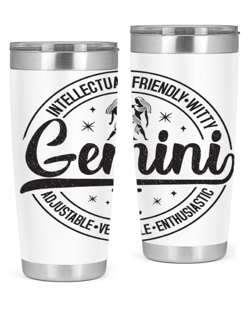 Gemini 225#- zodiac- Tumbler