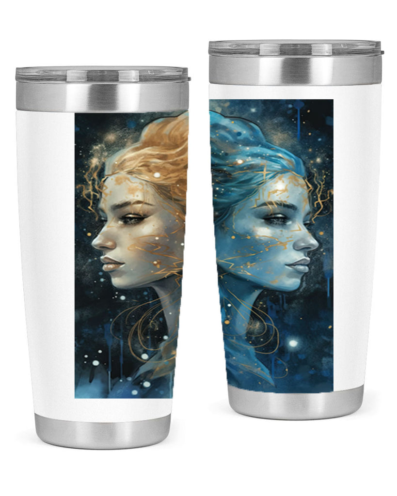 Gemini 56#- zodiac- Tumbler