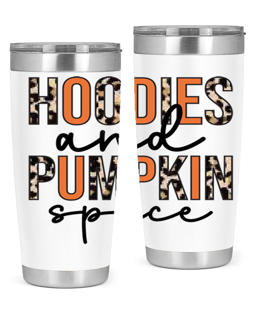 Hoodies and pumpkin spice 317#- fall- Tumbler