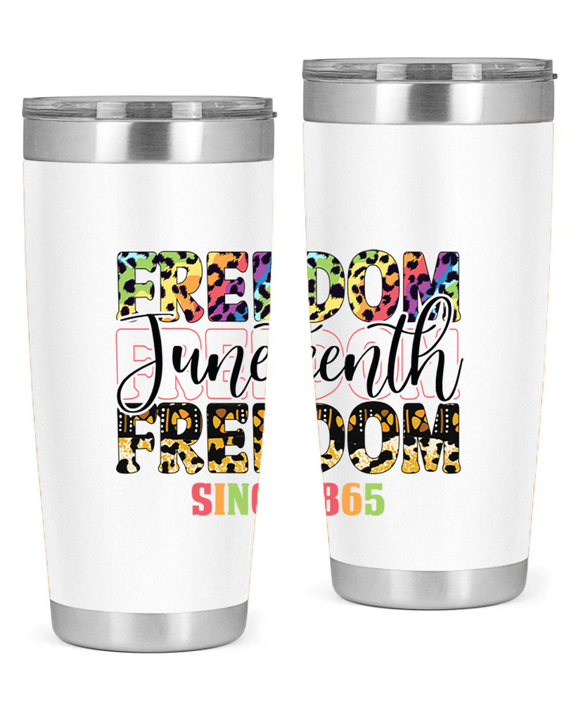 Juneteenth Freedom Since 1865 Png 36#- Juneteenth- tumbler