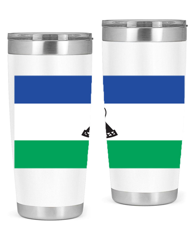 Lesotho 102#- world flags- Tumbler