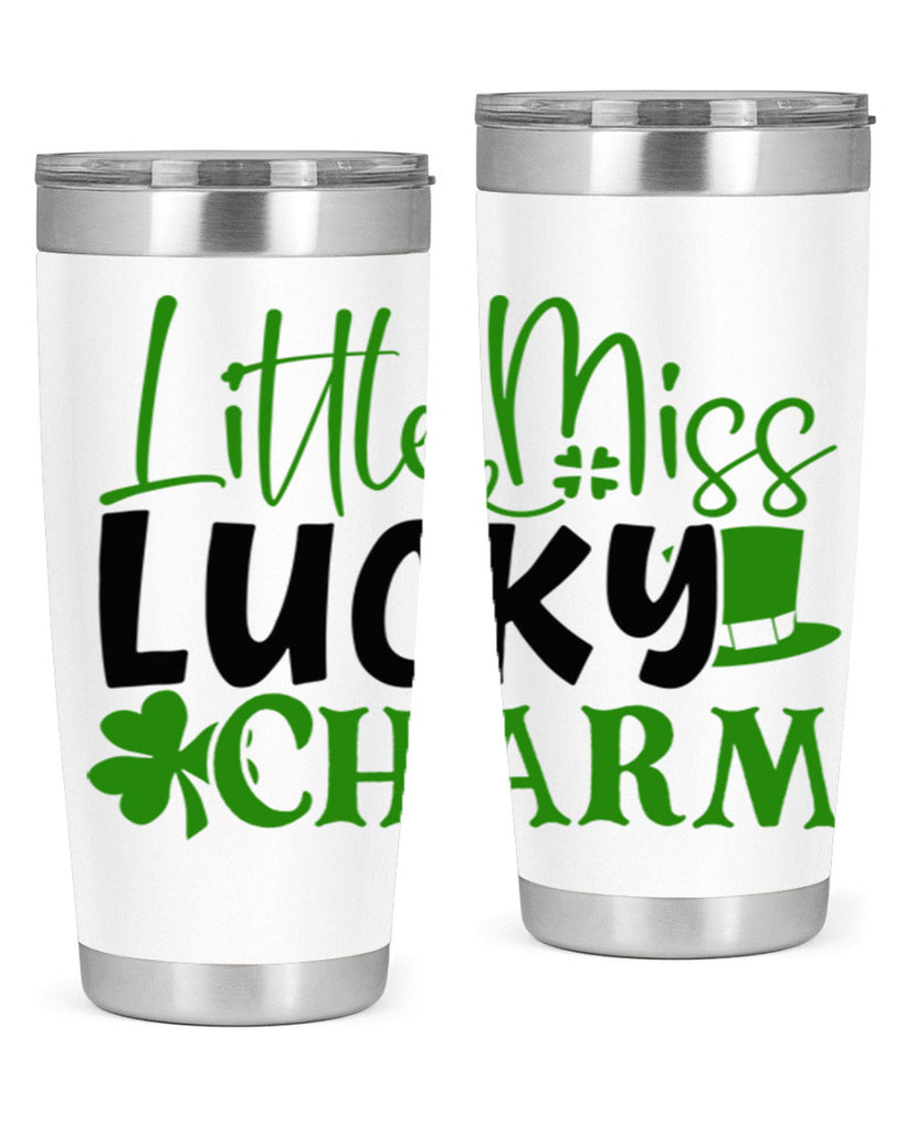 Little Miss Lucky Charm Style 154#- St Patricks Day- Tumbler