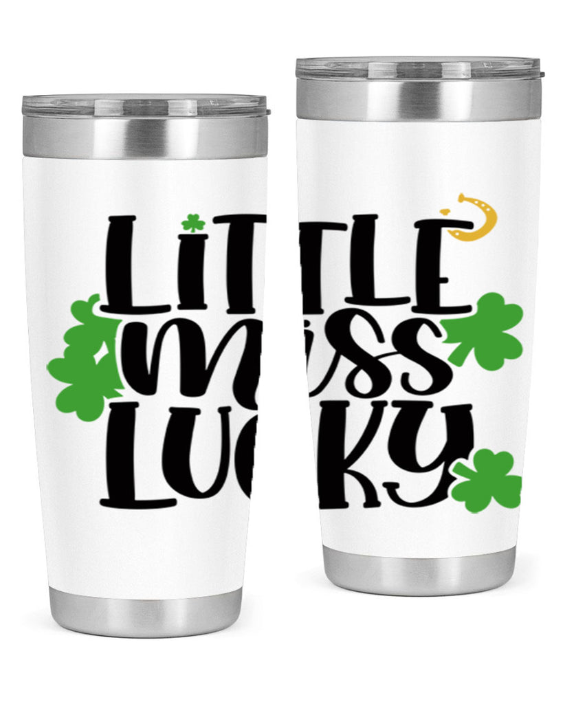 Little Miss Lucky Style 68#- St Patricks Day- Tumbler