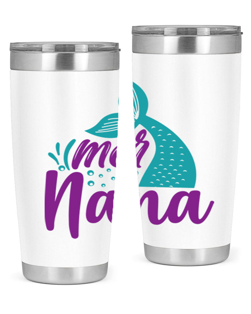 Mer Nana 343#- mermaid- Tumbler