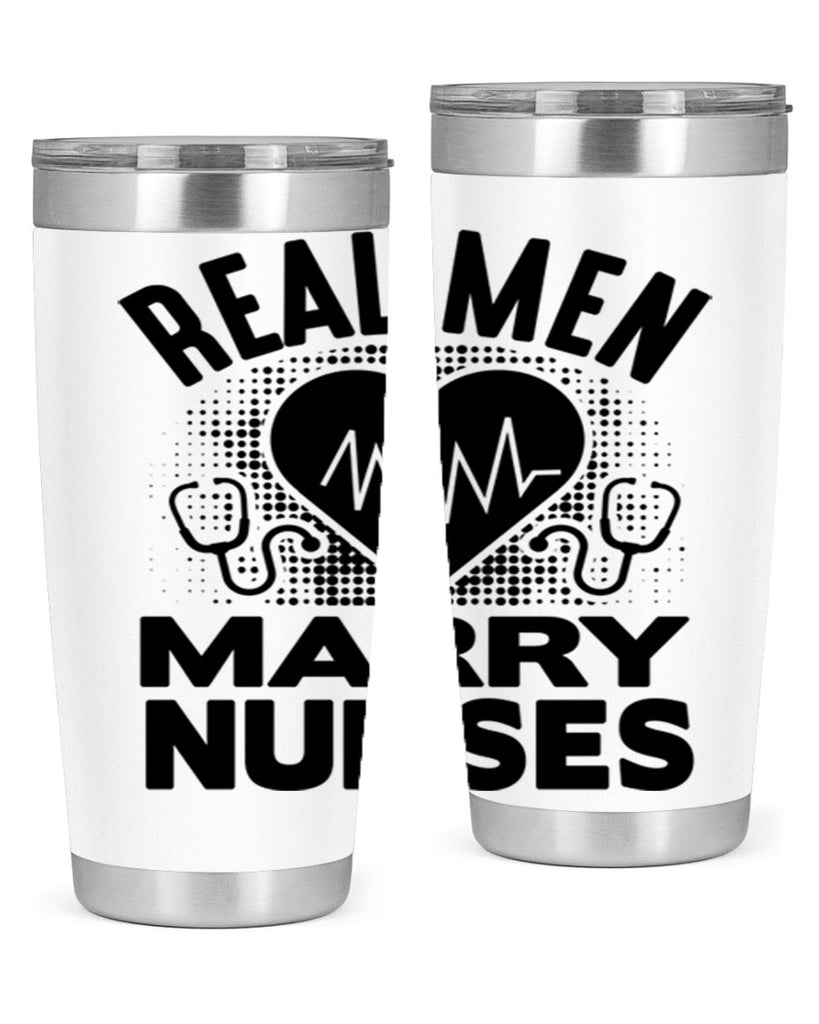 Real men Style 253#- nurse- tumbler