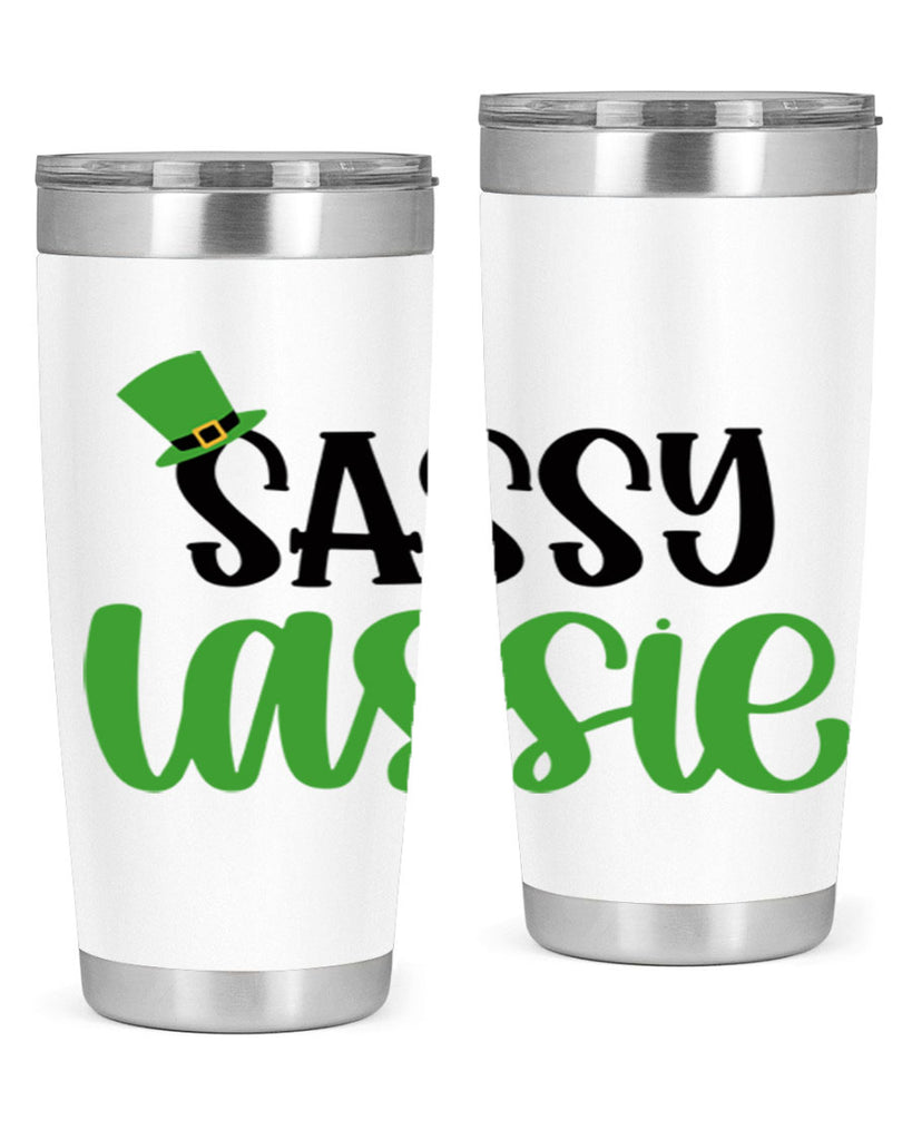 Sassy Iassie Style 34#- St Patricks Day- Tumbler